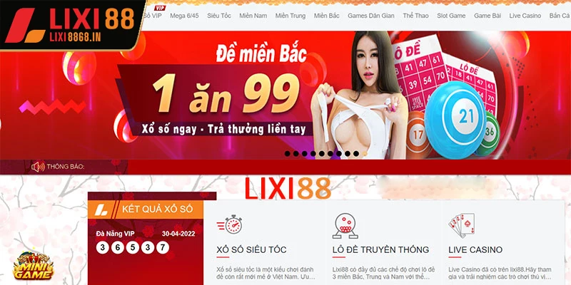 Thông tin Lixi88 nhà cái uy tín